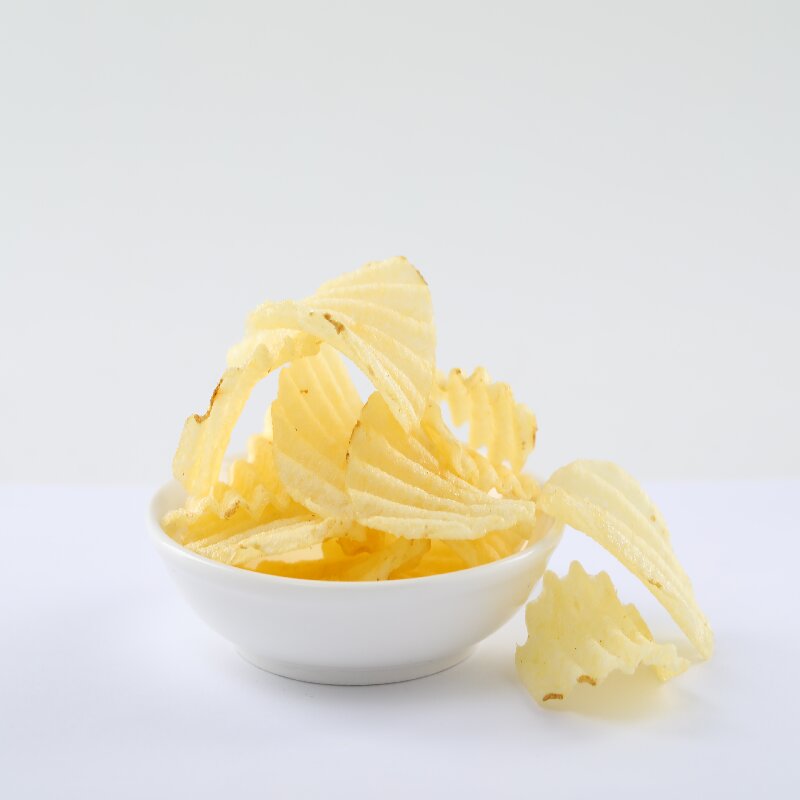 Chinese Crinkle Cut Potato Chips Original Cut Tomato Flavored Potato Chips with FSSC22000