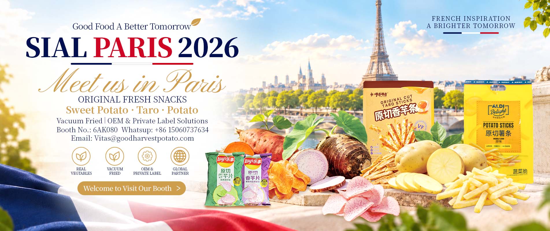 invitation for SIAL Paris exhibition 2026